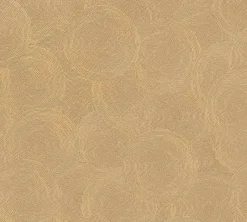 Vliestapete Grafik Kreise Braun Gold Metallic 79093-3