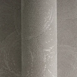 Vliestapete Grafik Kreise Braun Silber Metallic 79093-2