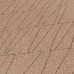 Vliestapete Grafik Linien Rosa Kupfer Metallic 39506-5