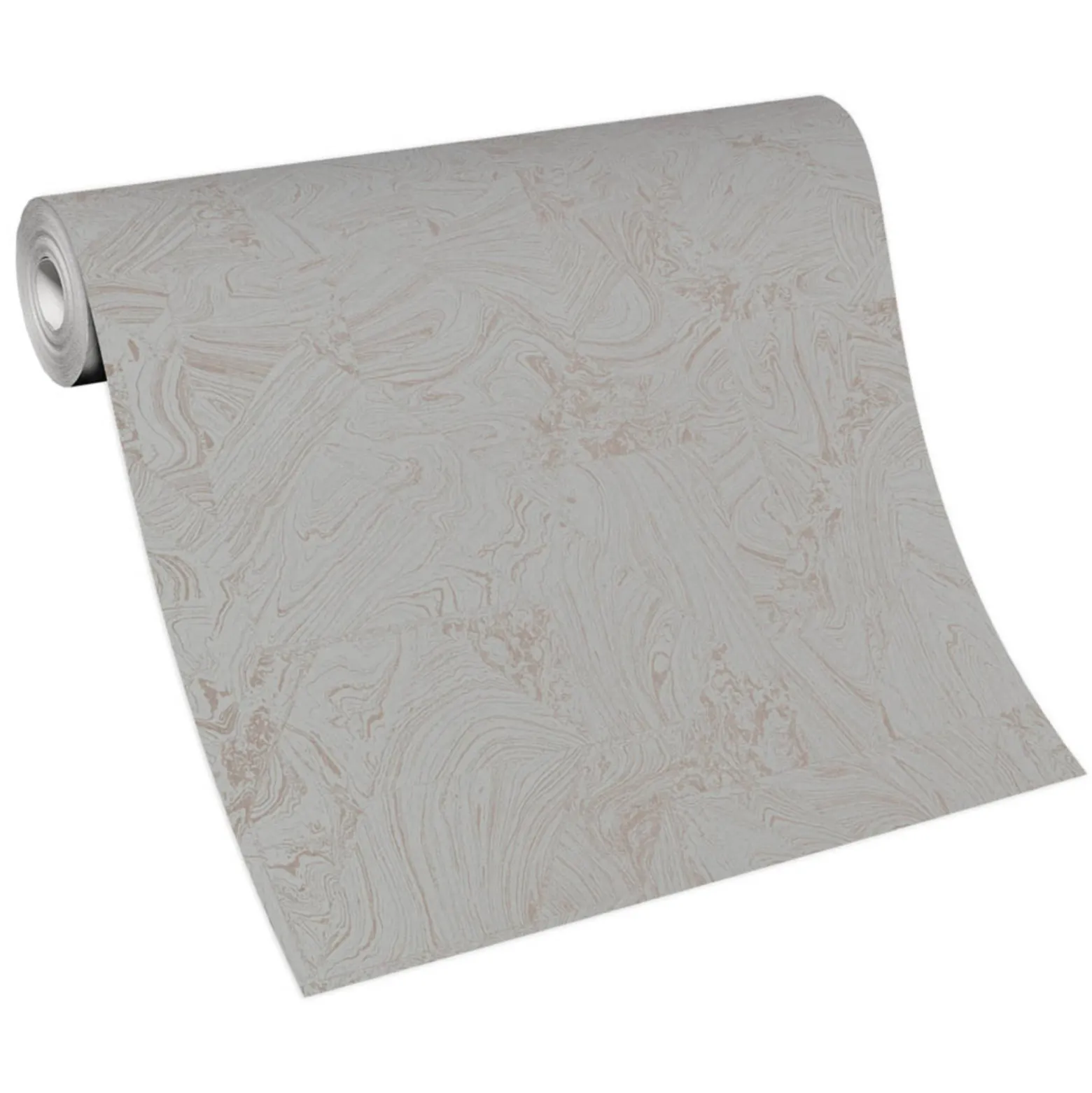 Vliestapete Grafik Marmor Grau Rosegold Metallic 10358-48