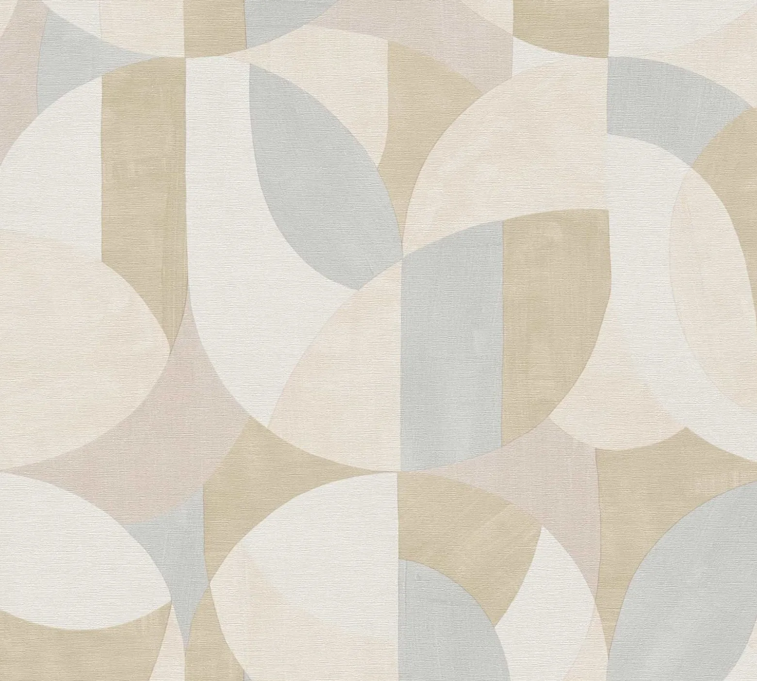 Vliestapete Grafik Motiv Creme Beige Grau 39932-4
