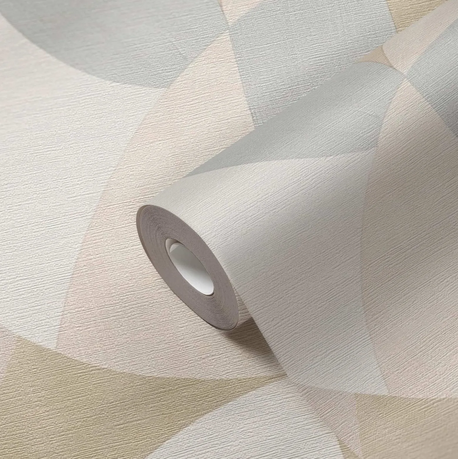 Vliestapete Grafik Motiv Creme Beige Grau 39932-4