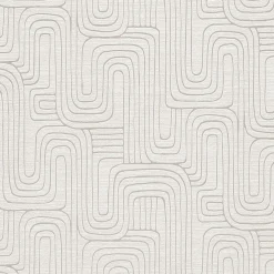 Vliestapete Grafik Muster Creme Beige Metallic 10461-02