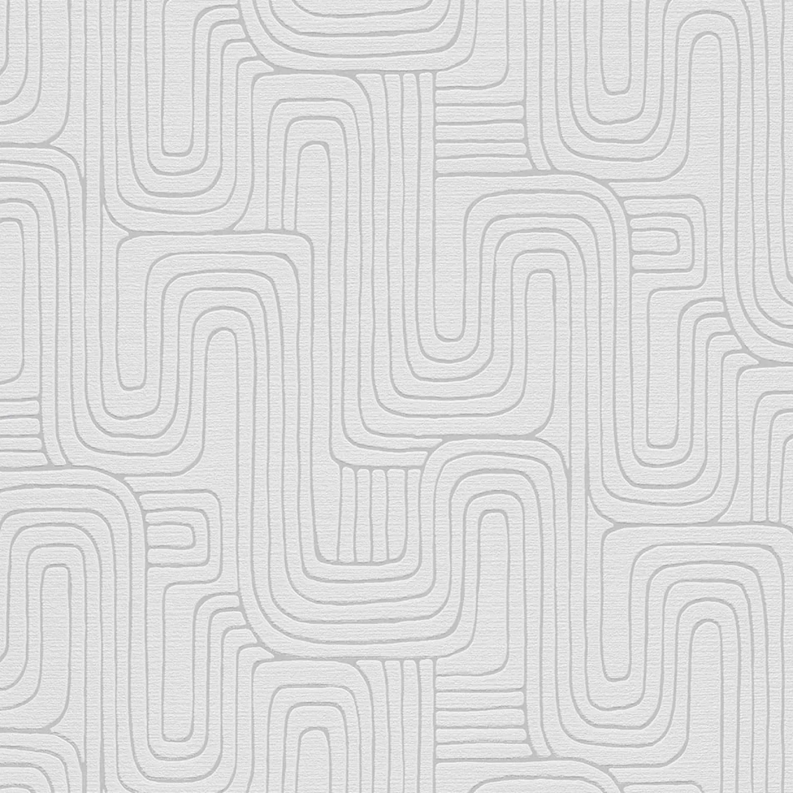 Vliestapete Grafik Muster Grau Silber Metallic 10461-31