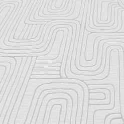 Vliestapete Grafik Muster Grau Silber Metallic 10461-31