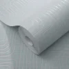 Vliestapete Grafik Muster Türkis Silber Metallic 10461-35