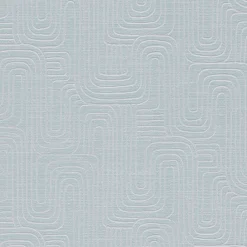 Vliestapete Grafik Muster Türkis Silber Metallic 10461-35