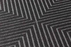 Vliestapete Grafik Raute schwarz silber 36926-5