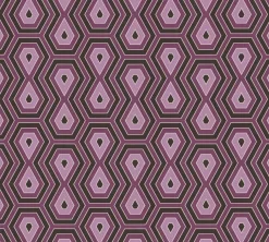 Vliestapete Grafik Retro lila schwarz weiß 37707-3