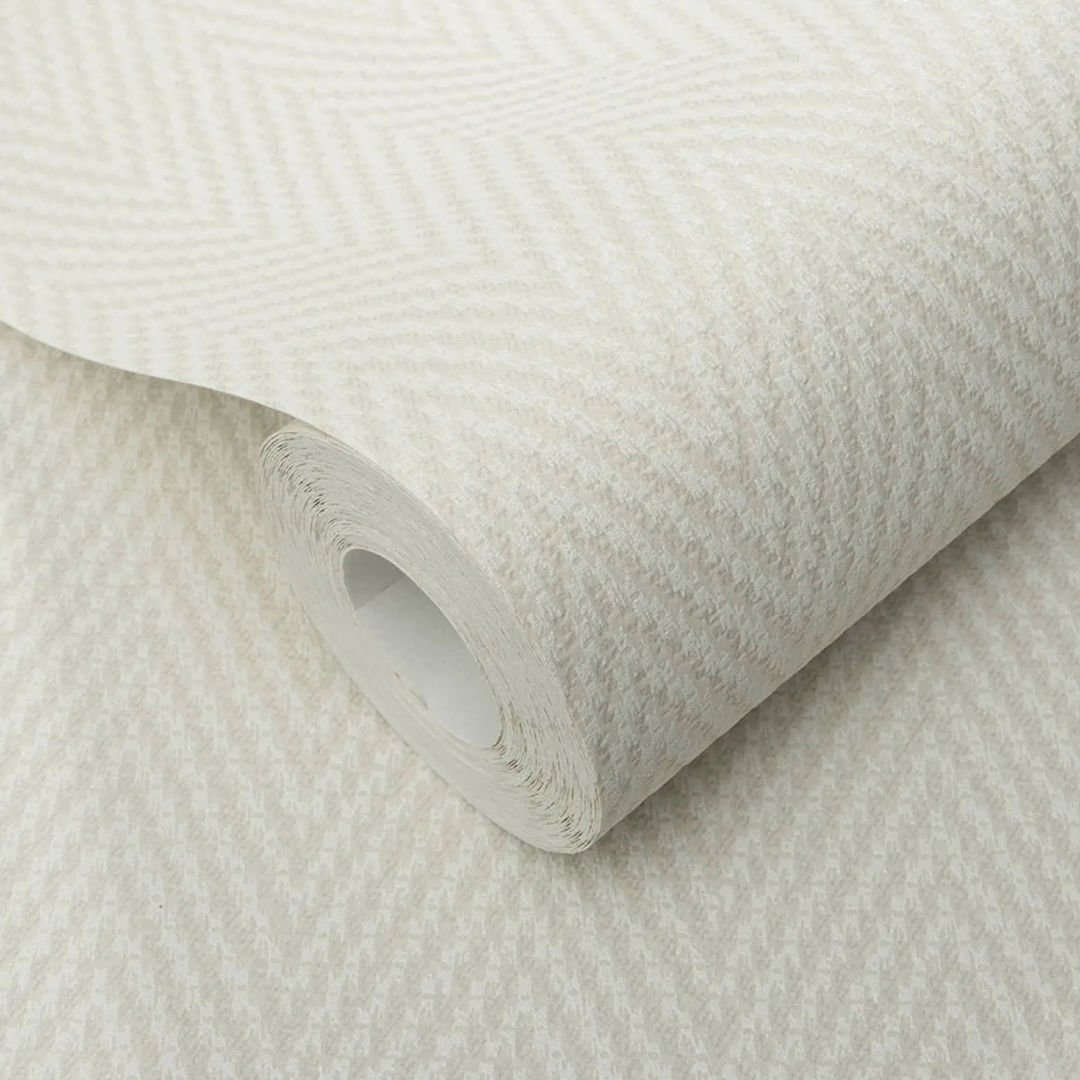 Vliestapete Grafik Sisal-Geflecht Beige Creme 10536-14