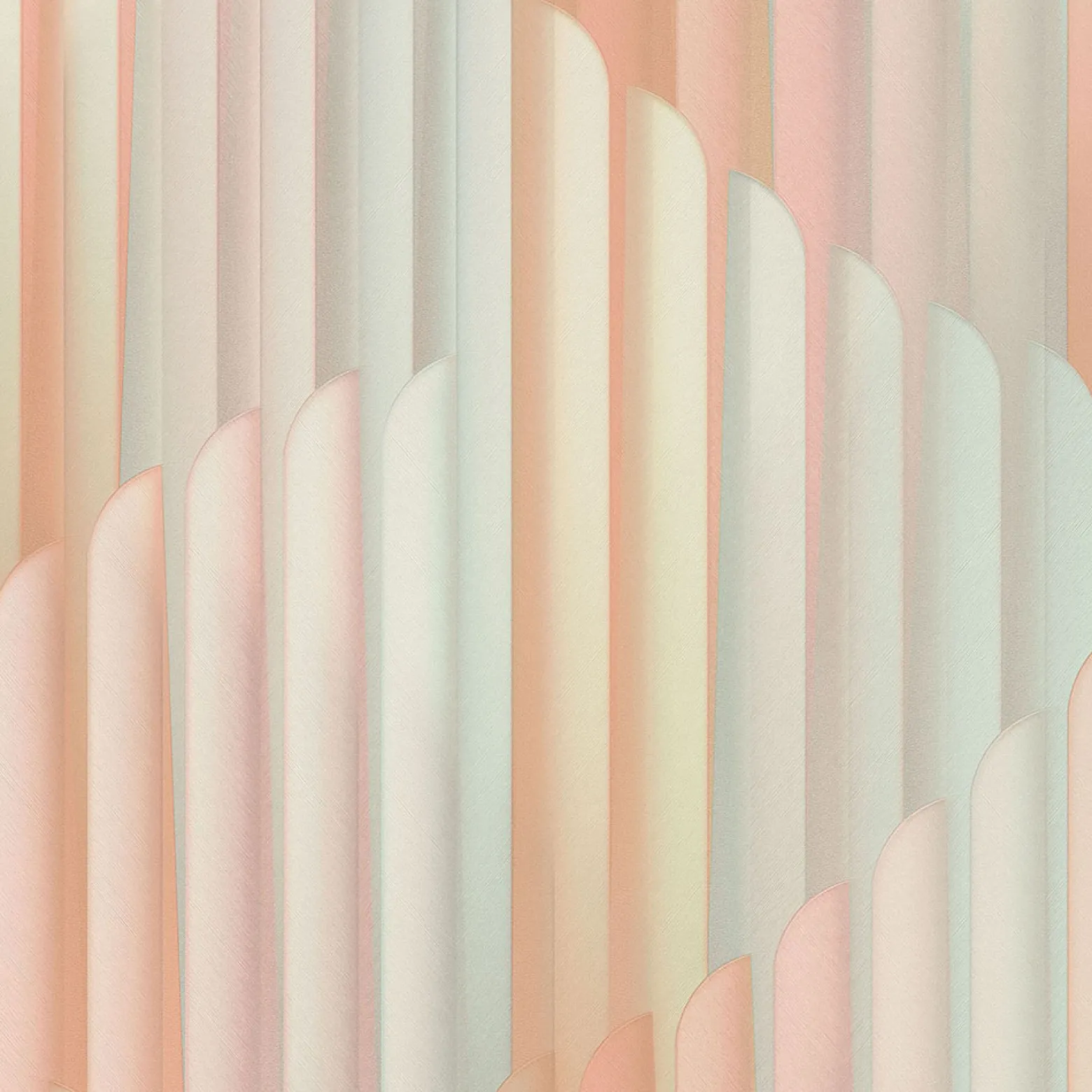 Vliestapete Grafik Streifen Rosa Türkis Metallic 10471-05