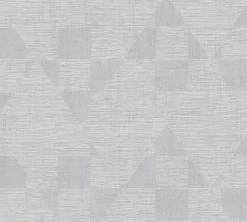Vliestapete Grafik Trapez Rauten silber Glanz 38196-1