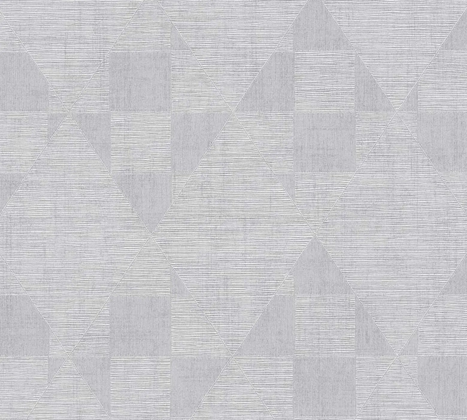 Vliestapete Grafik Trapez Rauten silber Glanz 38196-1