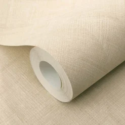 Vliestapete Grafik Uni Fischgrät Beige Taupe 10589-02