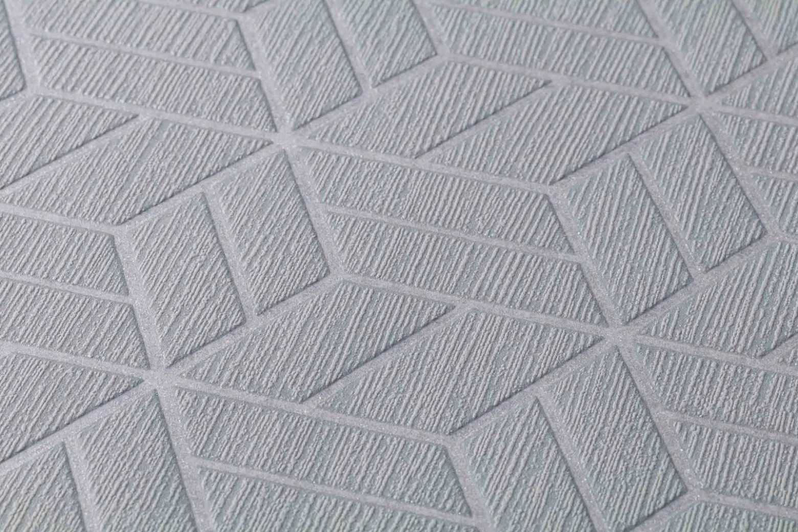 Vliestapete Grafik Würfel grau silber Glitzer 36920-4