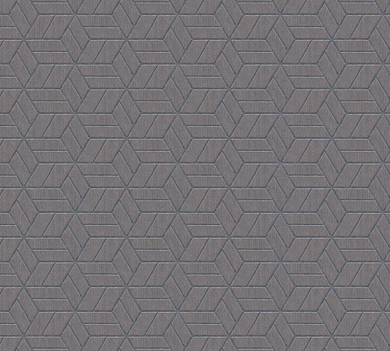 Vliestapete Grafik Würfel taupe silber Glitzer 36920-2