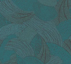 Vliestapete Grafisch Abstrakt Blau Grün Schwarz 39935-3