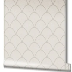 Vliestapete Grafisch Bögen Glitzer beige 32717