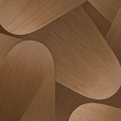 Vliestapete Grafisch 3D-Effekt Kupfer Metallic 10423-48