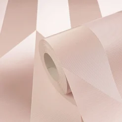 Vliestapete Grafisch 3D-Optik Rosa Metallic 79086-2