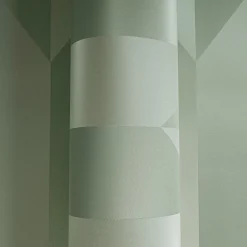 Vliestapete Grafisch 3D-Optik Grün Metallic 79086-4