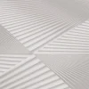 Vliestapete Grafisch 3D-Optik Taupe Creme Metallic 10404-37