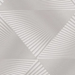 Vliestapete Grafisch 3D-Optik Taupe Creme Metallic 10404-37