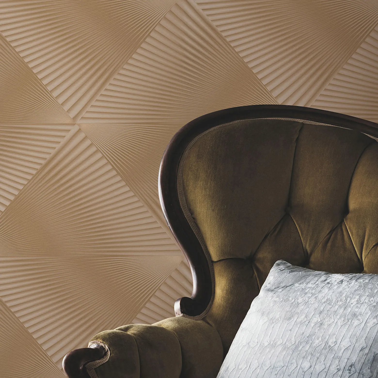 Vliestapete Grafisch 3D-Optik Gold Metallic 10404-30