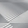 Vliestapete Grafisch 3D-Optik Grau Silber Metallic 10404-10