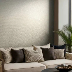 Vliestapete Grafisch Rauten Creme Beige Glanz 35535
