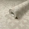 Vliestapete Grafisch Shabby Creme Beige Metallic 35117