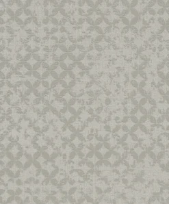 Vliestapete Grafisch Shabby Grau Silber Metallic 35118