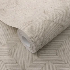 Vliestapete Grafisch Streifen Beige Braun 10509-02