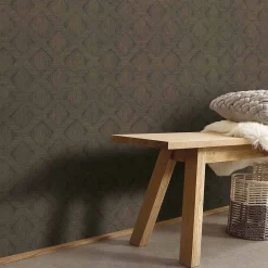 Vliestapete Grafisch Streifen Braun Schwarz 10509-36