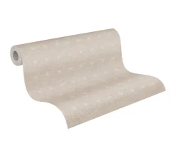 Vliestapete Grafisch Striche beige rot 38029-2