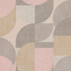 Vliestapete Grandeco geometrisch Muster beige JF3101