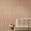 Vliestapete Grandeco Orange Abstrakt A53301 Phoenix