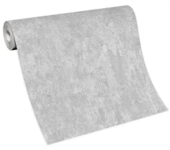 Vliestapete Grau Metallic Putz Optik 10273-31 Erismann
