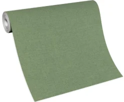 Vliestapete Grün Uni 10262-07 Casual Chic Erismann