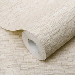 Vliestapete Holzoptik Beige Creme Glitzer 10562-02