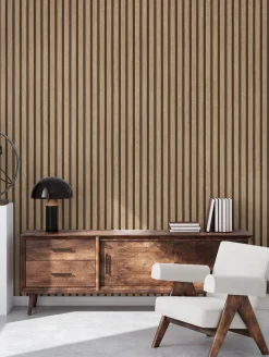 Vliestapete Holz Optik Beige Braun AS Creation 39109-1