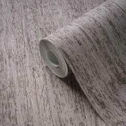 Vliestapete Holzoptik Beige Grau Silber Metallic 39561-1