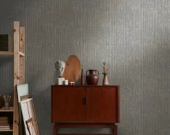 Vliestapete Holzoptik Braun Grau Gold Metallic 39561-5