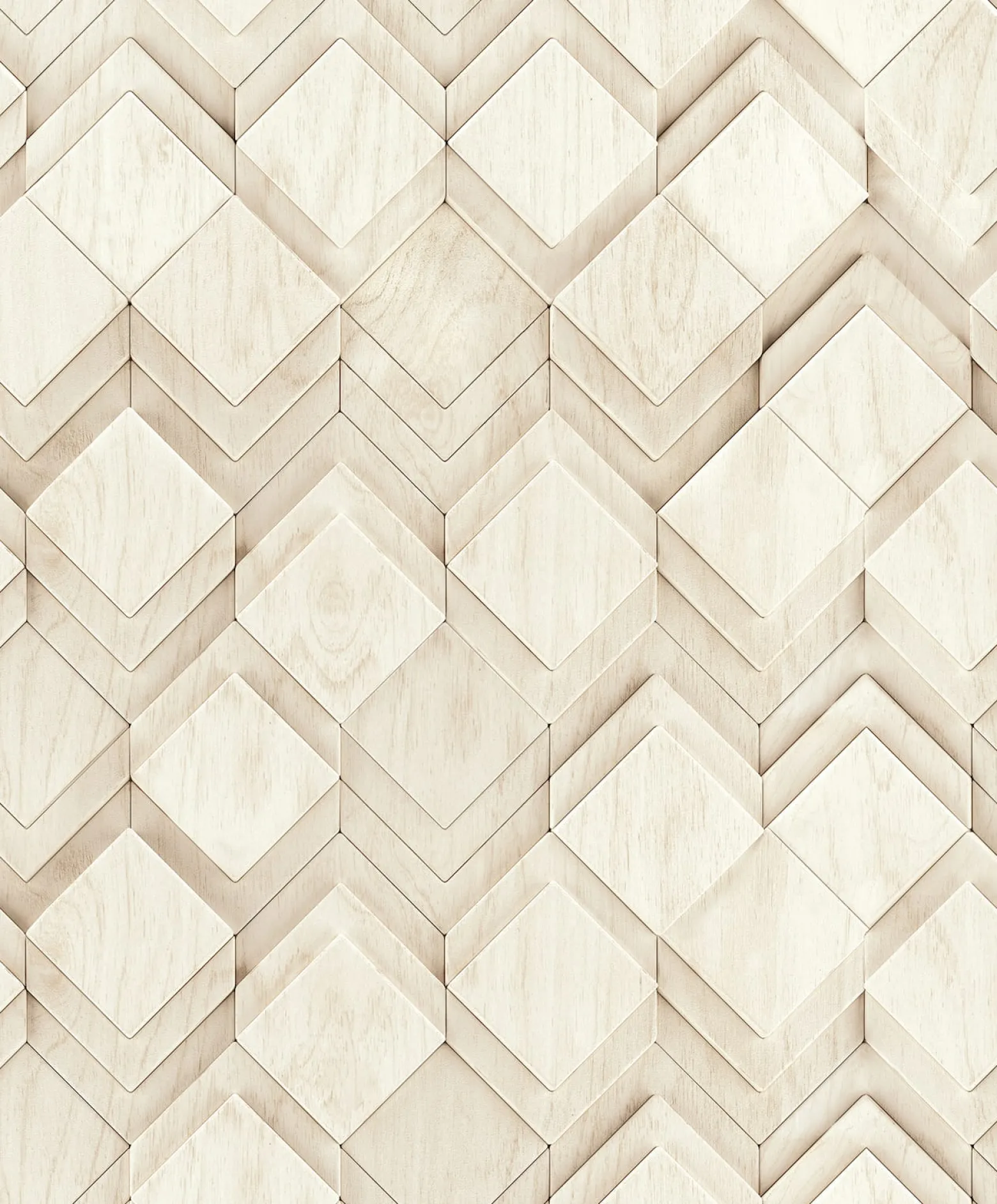 Vliestapete Holzoptik Grafisch Creme Beige 81678
