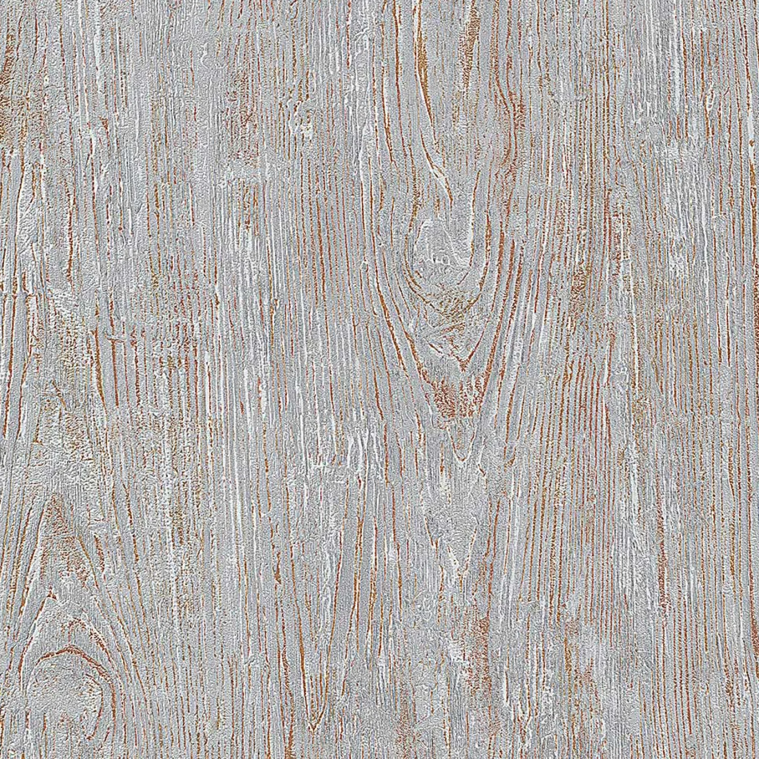 Vliestapete Holz Optik Grau Kupfer Metallic 10307-10