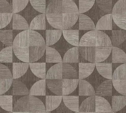 Vliestapete Holz-Optik Retro dunkelgrau 36913-2