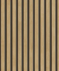 Vliestapete Holz Optik Streifen Braun Schwarz A63602