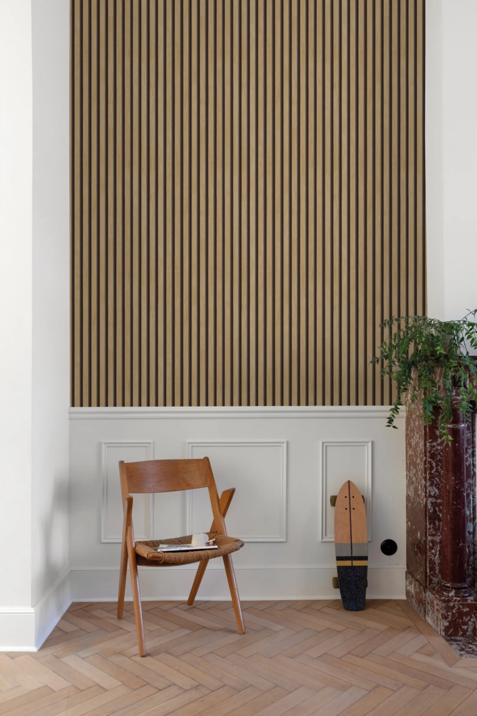 Vliestapete Holz Optik Streifen Braun Schwarz A63602