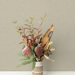 Vliestapete Holzoptik Streifen Beige Creme 35364