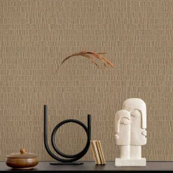 Vliestapete Holzoptik Streifen Braun Beige 35367